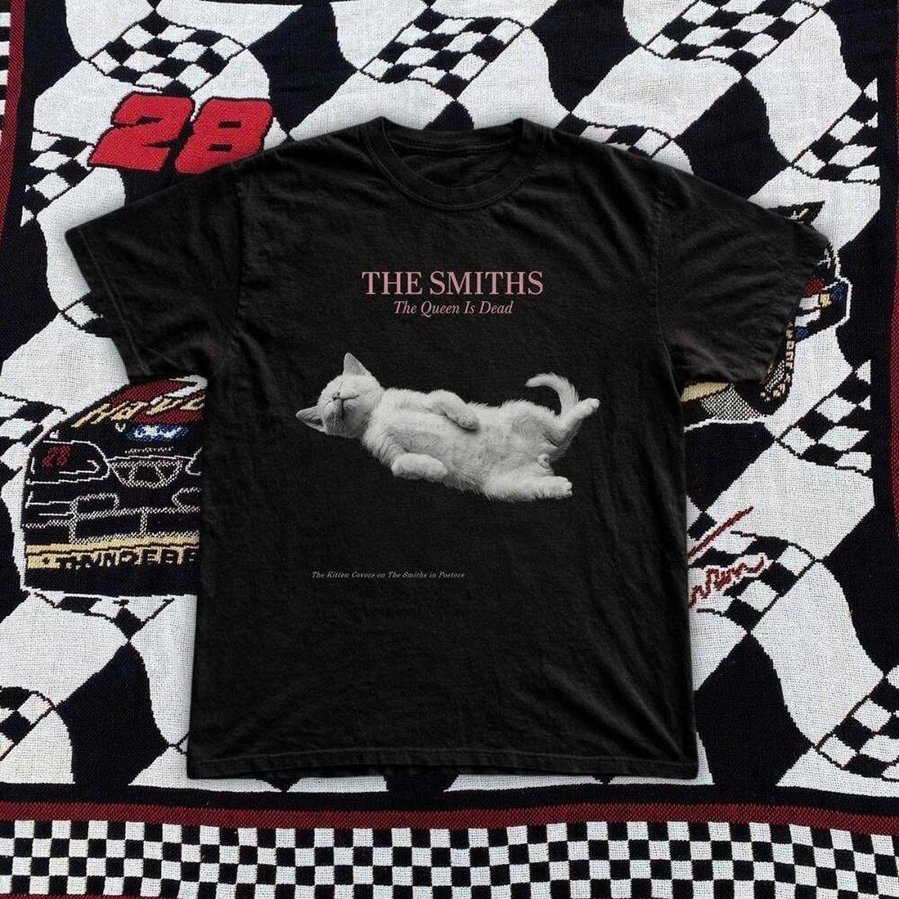 The Smiths Black And Red The Queen Is Dead Tee